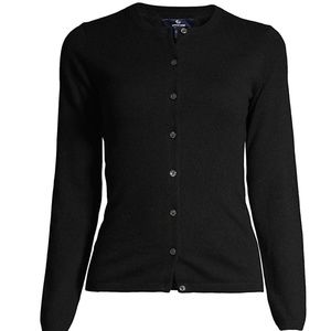 Black Cashmere XL Cardigan - Barely Worn